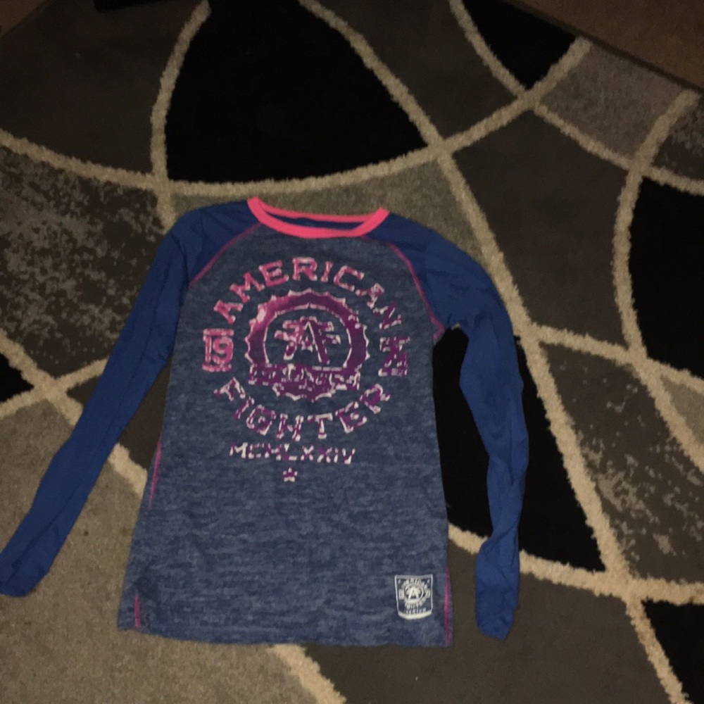 Medium American fighter long sleeve shirt